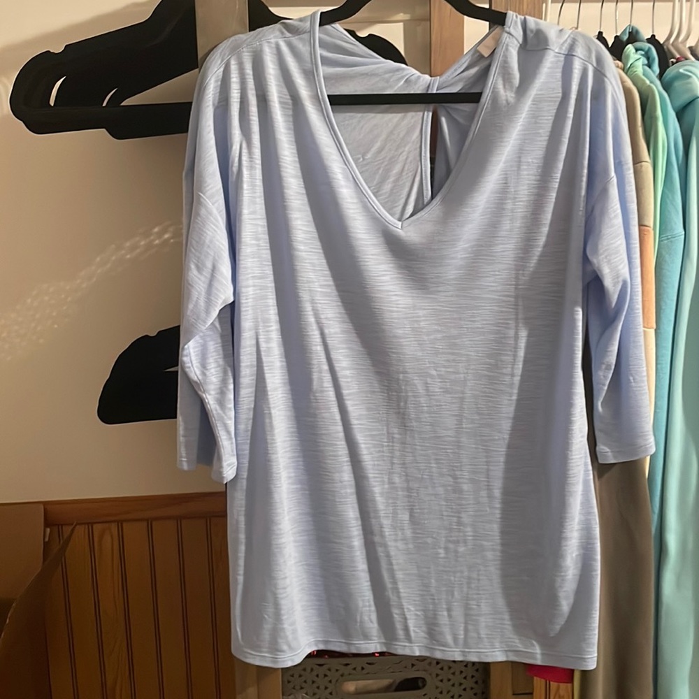 Light Blue Large Women’s Top